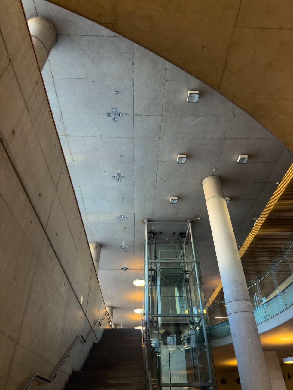Stair detail in raking light