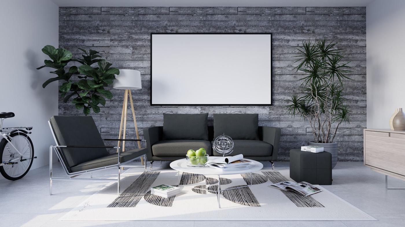 Living room with heritage finishes