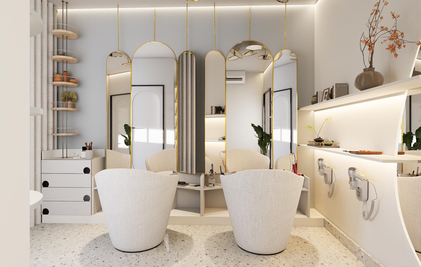 Inside Lumia Beauty Studio, Sliema