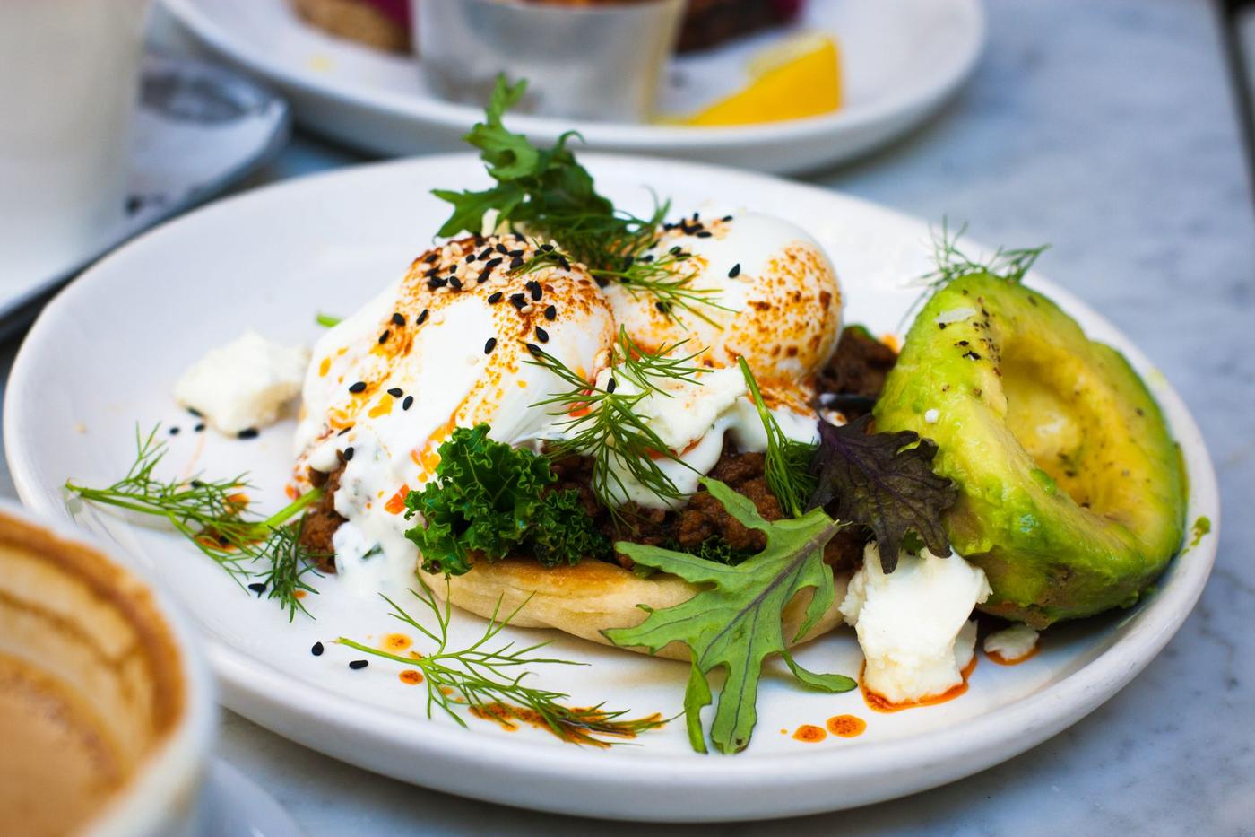 Weekend brunch plate