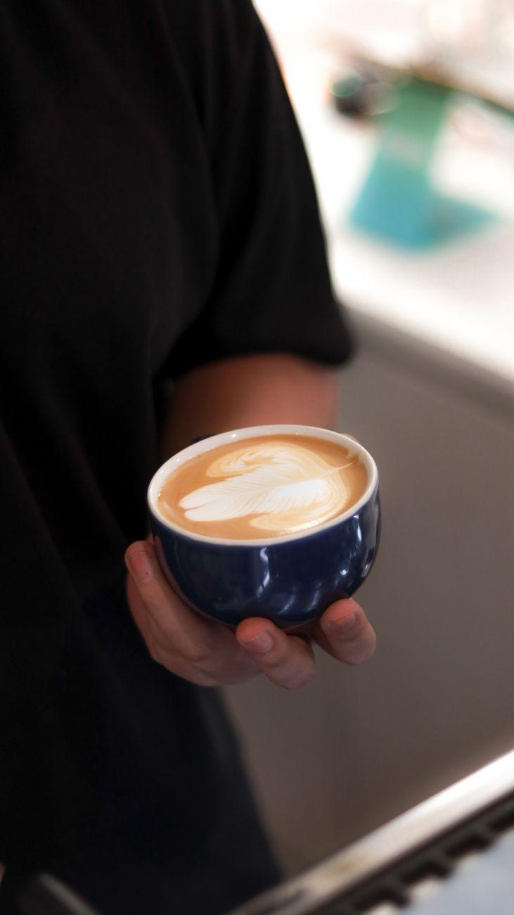 Coffee being poured