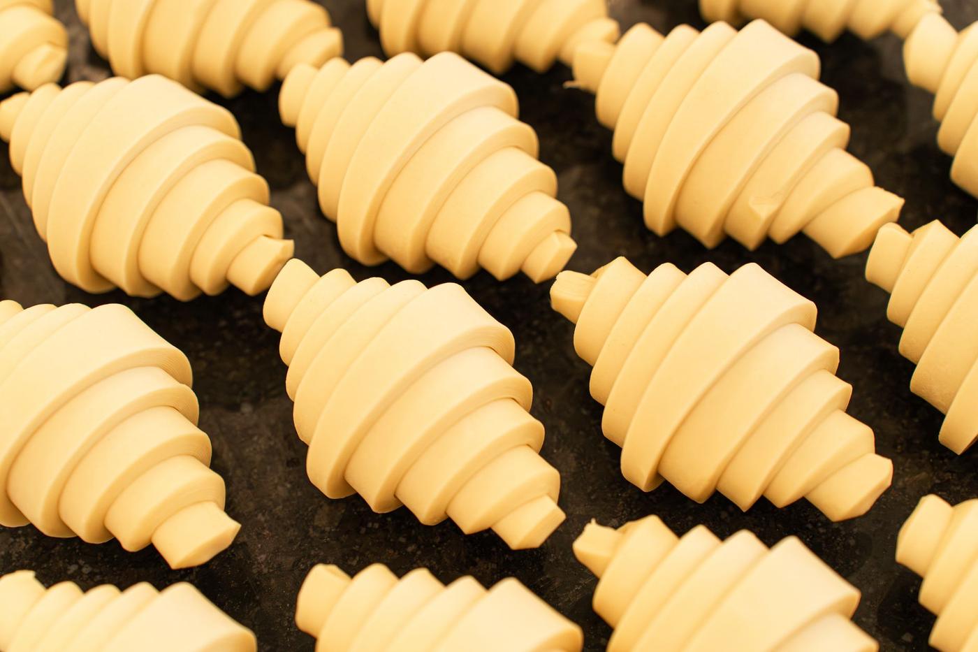 Fresh croissants