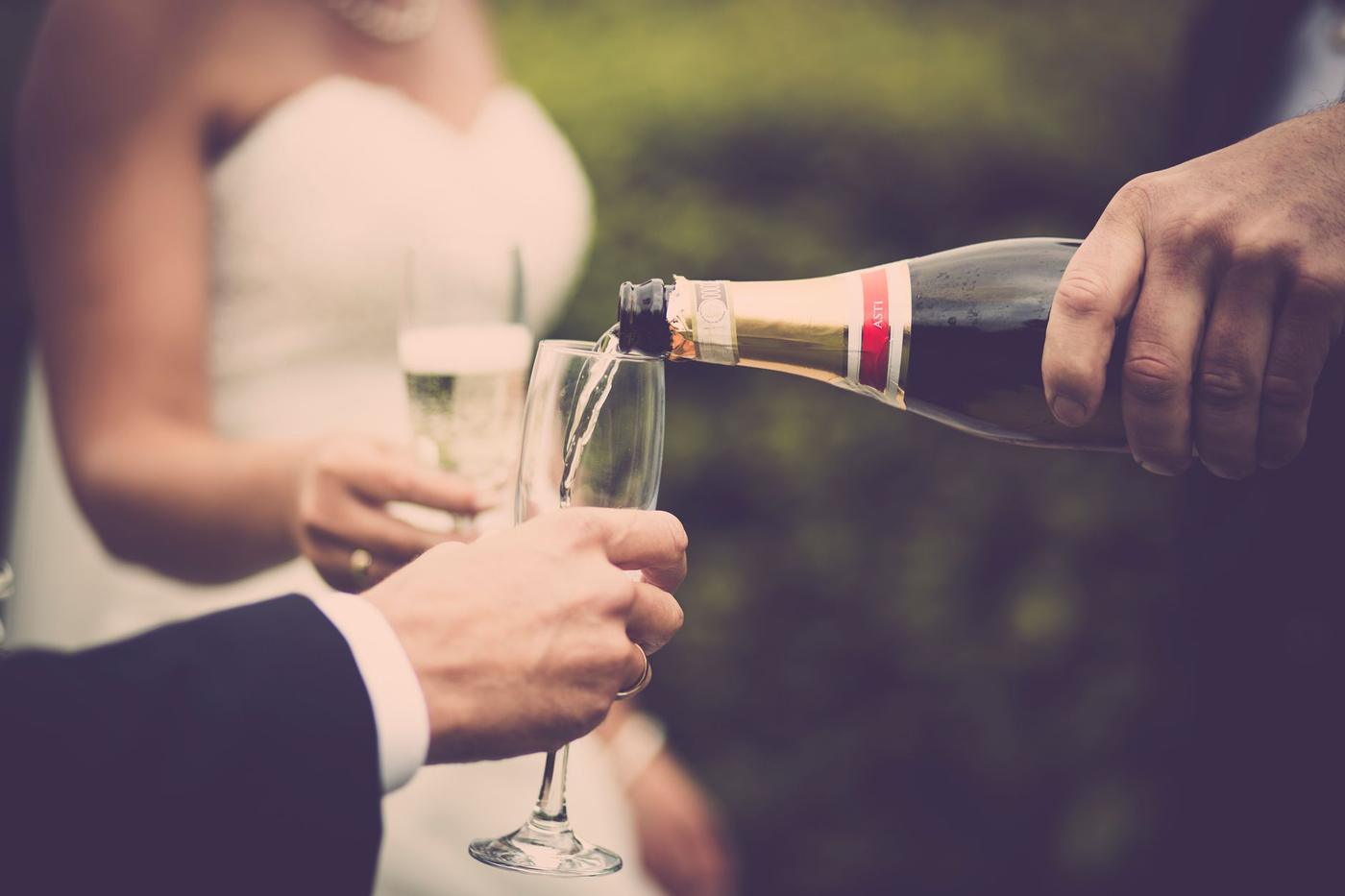 A toast among guests