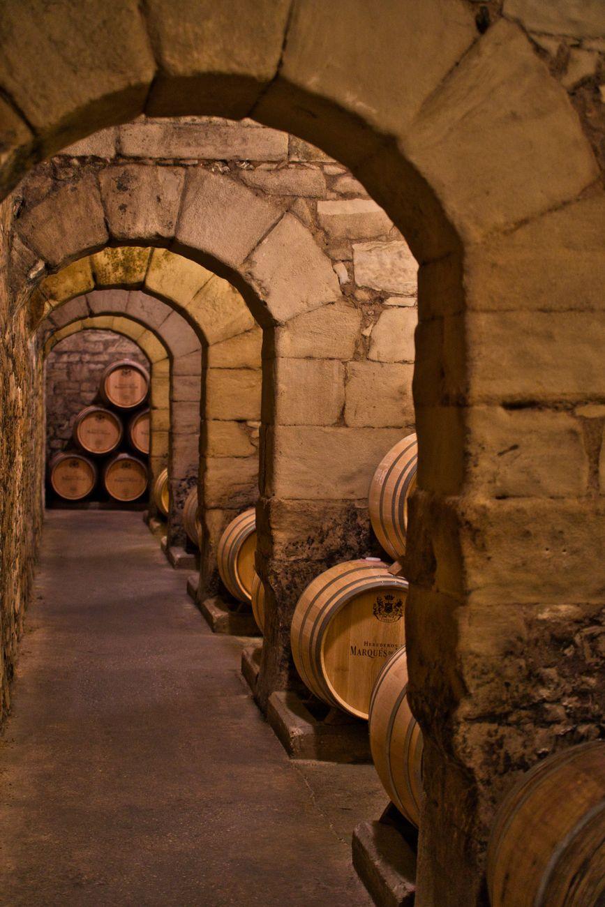 Candlelight in the Vaulted Cellar
