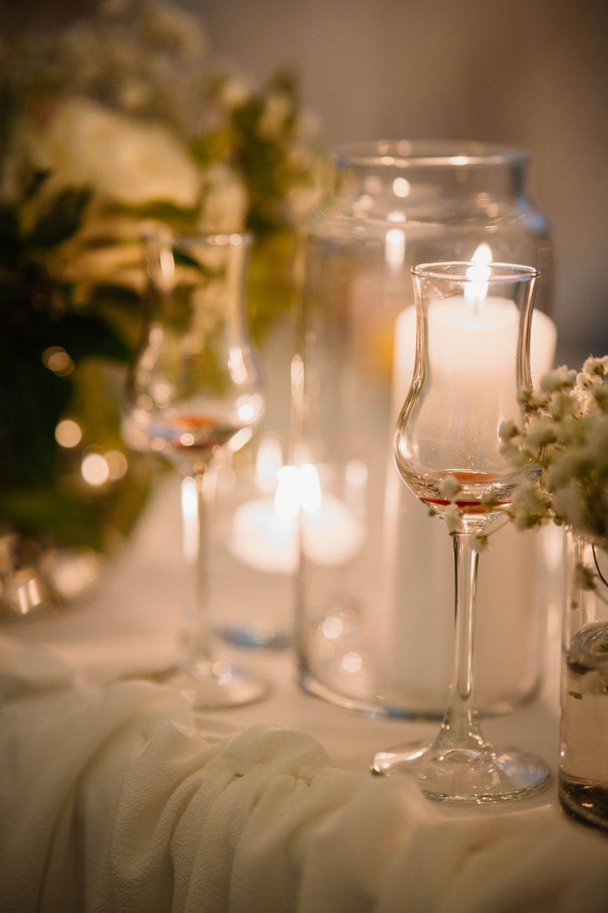 Detail of a dressed table