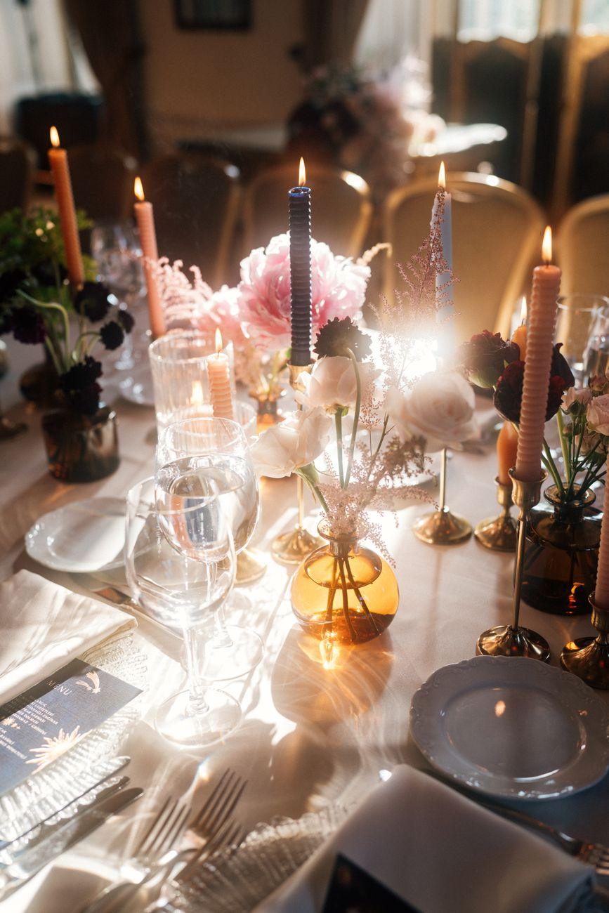 Gold and candlelight