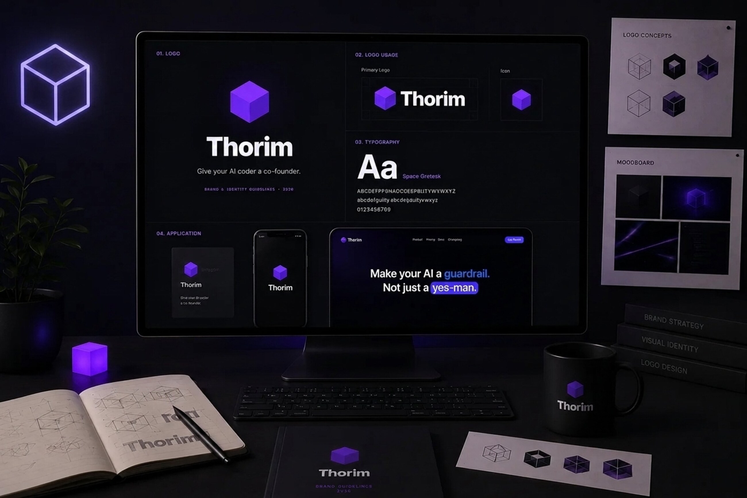 Thorim making an AI think before it codes