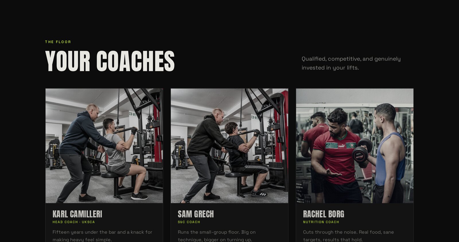 Forma coaches