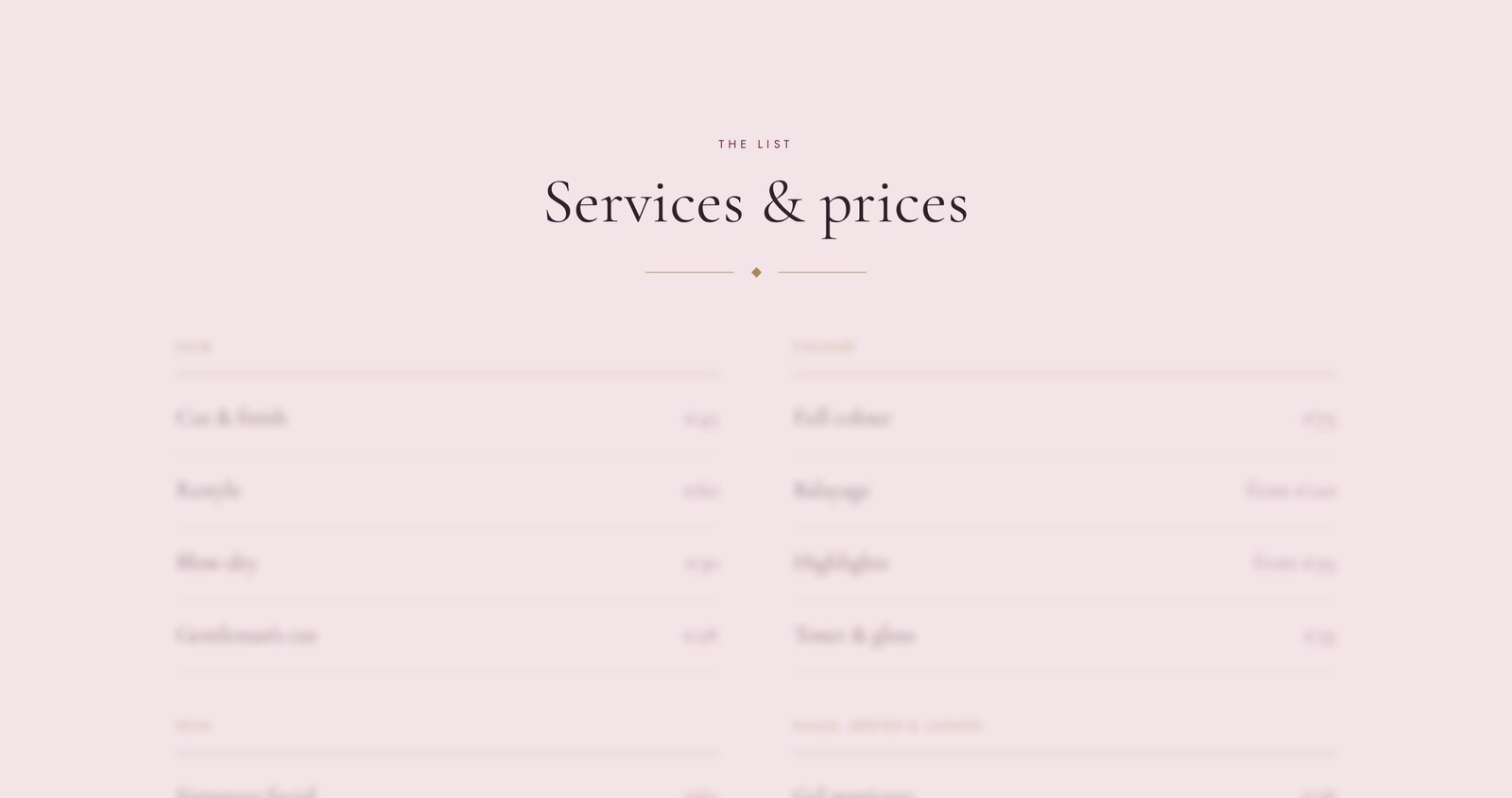 Lumia services and prices