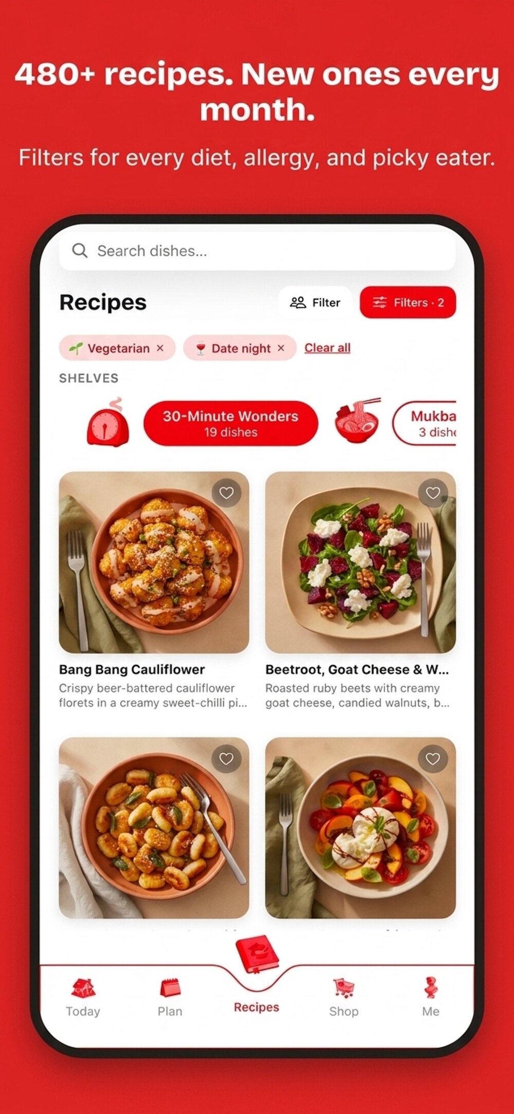 Yumvote recipe library